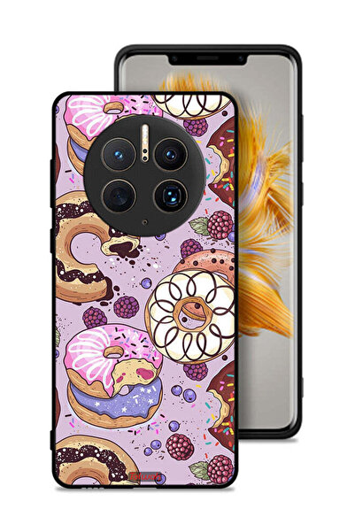 Tolwak غطاء حماية لهاتف هواوي ميت 50 برو، تصميم دوناتس آرت