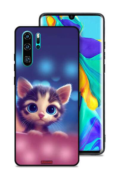 Tolwak غطاء حماية لهاتف هواوي P30 Pro بتصميم قطة صغيرة