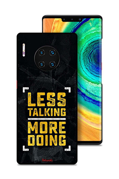 Tolwak غطاء حماية لهاتف هواوي ميت 30 إي برو 5G - كلام أقل، فعل أكثر