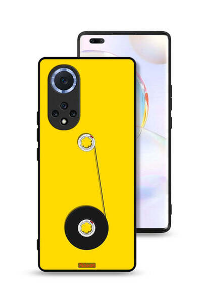 Tolwak غطاء حماية لهاتف Honor 50 Pro مع رسمة عجلة الكاسيت