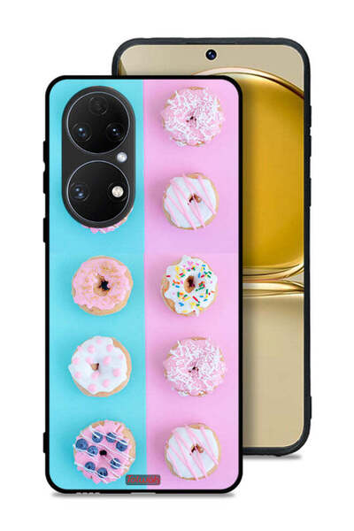 Tolwak غطاء حماية لهاتف هواوي P50E بنقشة دوناتس