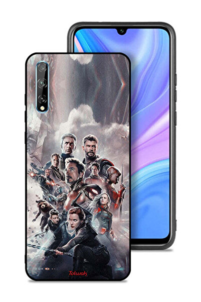 Tolwak غطاء حماية لهاتف هواوي بي سمارت إس من أفينجرز