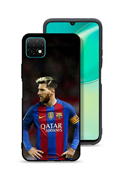 Tolwak غطاء حماية لهاتف هواوي نوفا Y60 ميسي برشلونة