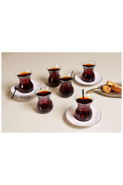 Porland Suzanne Gold Gilt Tea Set for 6 People