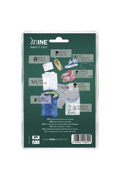 Mine Stamp - Compact Stamp For Clothes & Books