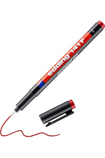 Mena Rise Diyar-Ifırsatshop 141 F Multi-Purpose Acetate Pen, Permanent Red 1017157