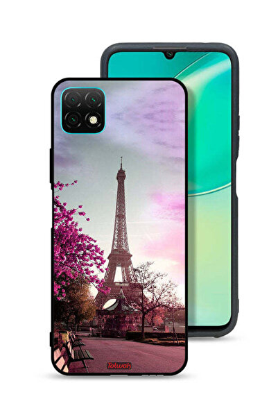 Tolwak Huawei nova Y60 Protective Case Cover Eiffel Tower