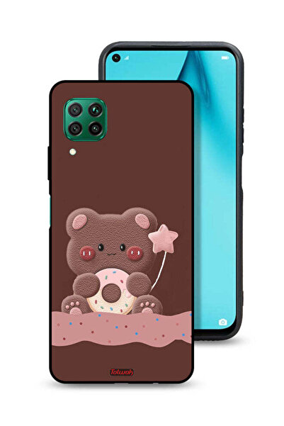 Tolwak غطاء حماية لهاتف هواوي بي 40 لايت 4G بطبعة دب دونات