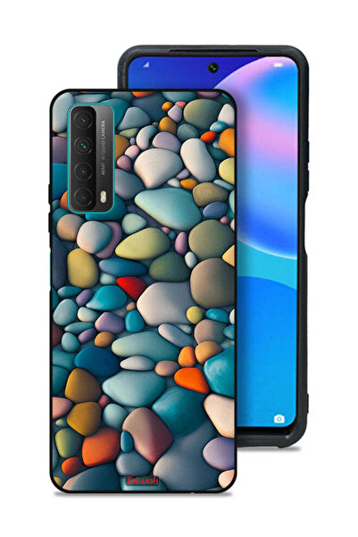 Tolwak غطاء حماية لهاتف هواوي بي سمارت (2021) بنقشة أحجار تجريدية