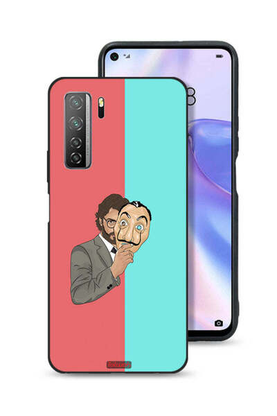 Tolwak غطاء حماية لهاتف هواوي P40 لايت 5G، تصميم البروفيسور آرت