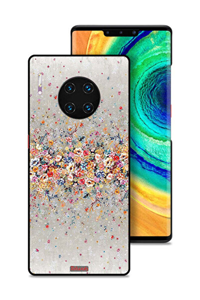 Tolwak غطاء حماية لهاتف هواوي ميت 30 برو، زهور صغيرة، فن تجريدي