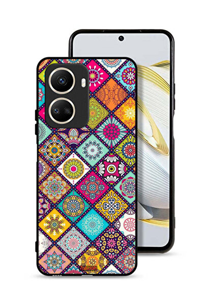 Tolwak غطاء حماية لهاتف هواوي نوفا 10 إس إي بنمط مربعات ماندالا