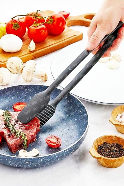 Mena Rise Şirinshop Fireproof Non-Stick Serving and Grilling Tongs Plastic 1108107
