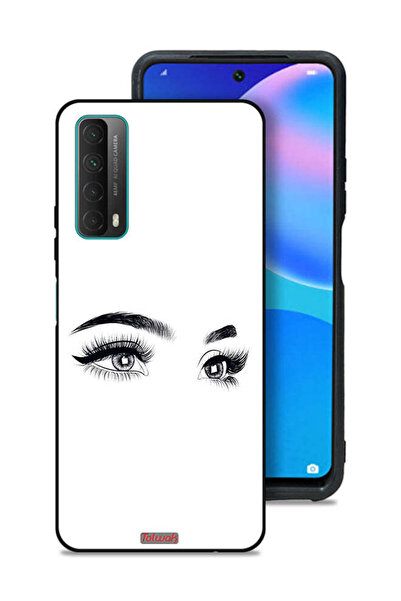 Tolwak غطاء حماية لهاتف هواوي بي سمارت (2021) برسومات عيون فنية