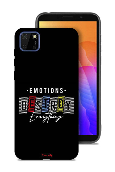 Tolwak غطاء حماية لهاتف هواوي Y5p - العواطف تدمر كل شيء
