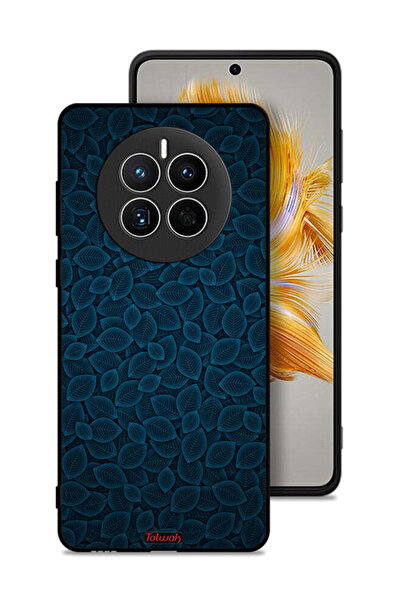 Tolwak غطاء حماية لهاتف هواوي ميت 50 بنقشة أوراق فنية رقمية