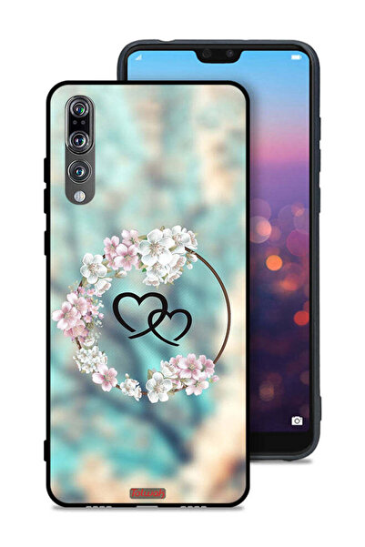 Tolwak غطاء حماية لهاتف هواوي بي 20 برو بتصميم قلوب ورسومات دائرية