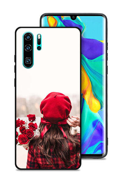 Tolwak غطاء حماية لهاتف هواوي P30 Pro يحمل زهورًا