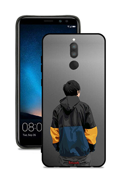 Tolwak غطاء حماية لهاتف هواوي ميت 10 لايت بتصميم صورة فنية لولد