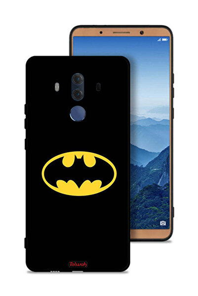 Tolwak غطاء حماية لهاتف هواوي ميت 10 برو بشعار باتمان