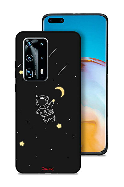 Tolwak غطاء حماية لهاتف هواوي P40 Pro Plus 5G بتصميم رائد فضاء