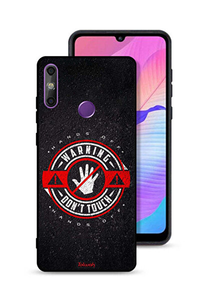 Tolwak Huawei Enjoy 20e Protective Case Cover Warning Do Not Touch
