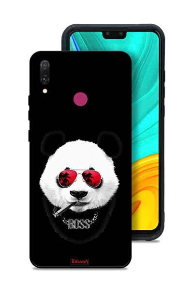 Tolwak Huawei Y9 (2019) Protective Case Cover Boss Panda