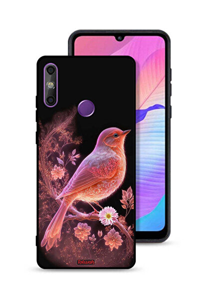 Tolwak Huawei Enjoy 20e Protective Case Cover Cute Bird Art