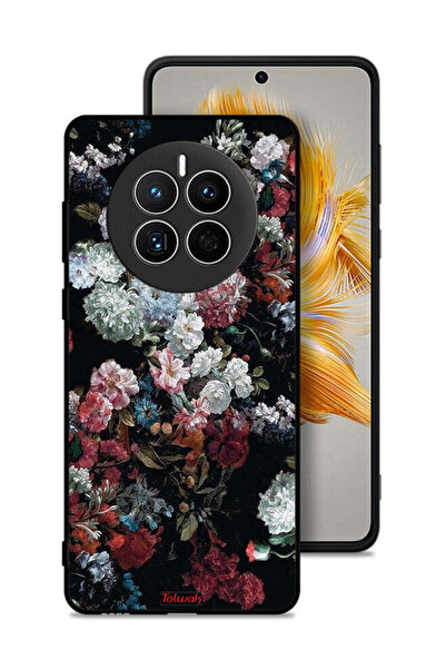 Tolwak غطاء حماية لهاتف هواوي ميت 50 بنقشة ورود عتيقة