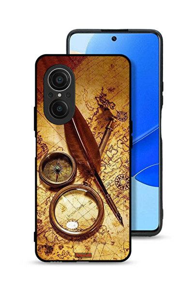 Tolwak غطاء حماية لهاتف هواوي نوفا 9 SE بتصميم بوصلة عتيقة