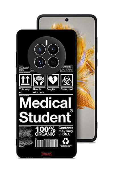 Tolwak غطاء حماية لهاتف هواوي ميت 50 - ملصق طالب الطب