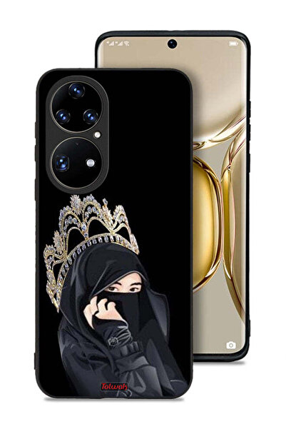 Tolwak غطاء حماية لهاتف هواوي P50 برو بتصميم فتاة الملكة