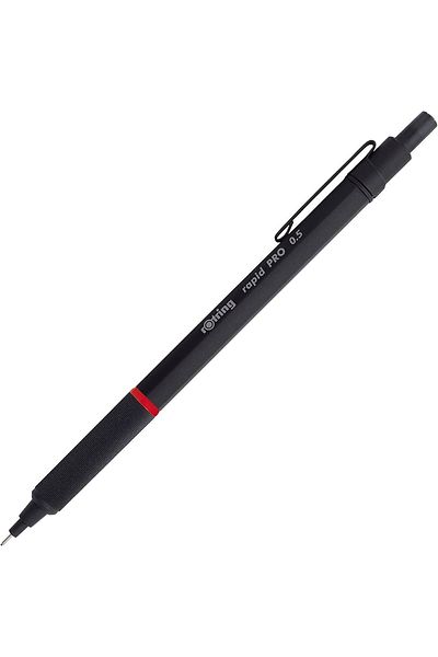 Mena Rise Şirinshop Rapid Pro Hidden Tip Lead Pen 0.5 Mm, Black 1108107