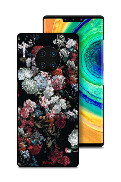 Tolwak غطاء حماية لهاتف هواوي ميت 30 إي برو 5G بنقشة ورود عتيقة