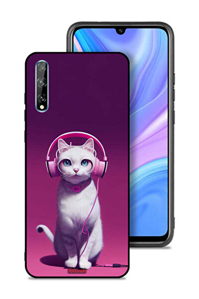 Tolwak غطاء حماية لهاتف هواوي بي سمارت إس بتصميم قطة لطيفة