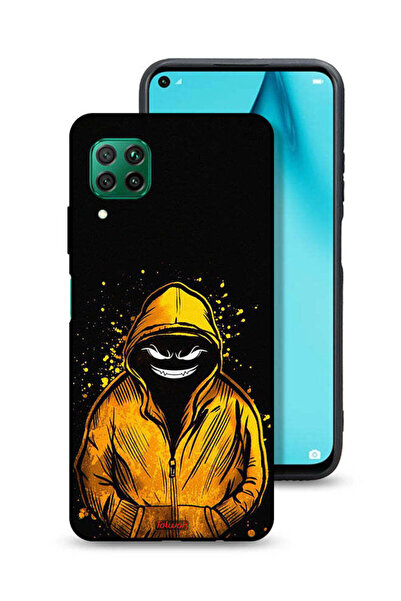 Tolwak غطاء حماية لهاتف هواوي بي 40 لايت 4G برسومات مارشميلو بوي