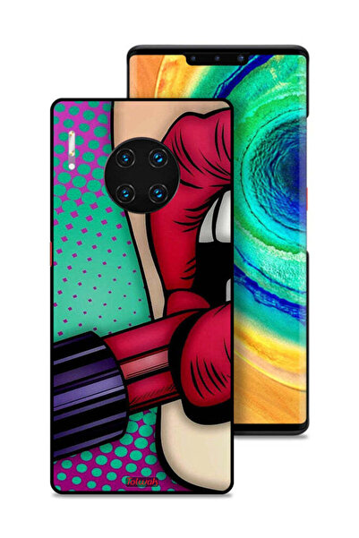 Tolwak غطاء حماية لهاتف هواوي ميت 30 برو أحمر شفاه