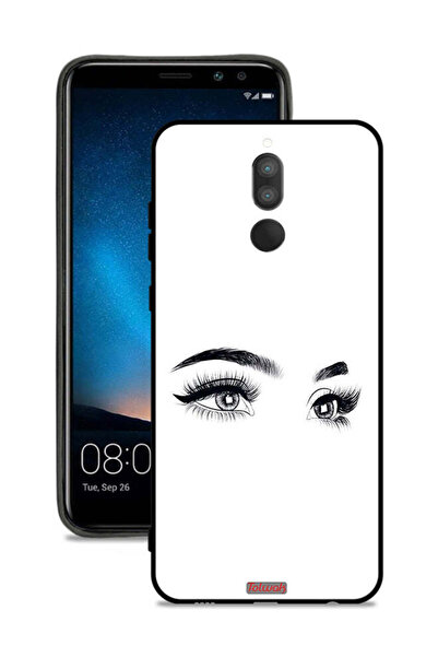 Tolwak غطاء حماية لهاتف هواوي ميت 10 لايت بتصميم عيون فنية