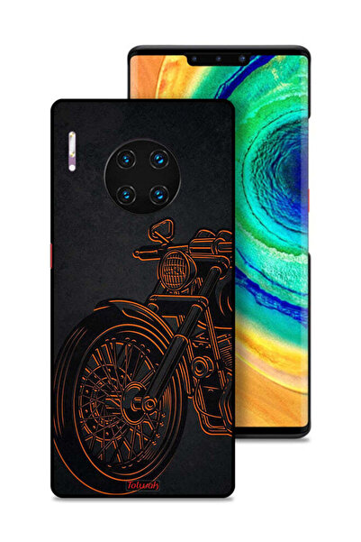 Tolwak غطاء حماية لهاتف هواوي ميت 30 برو بتصميم دراجة كلاسيكية