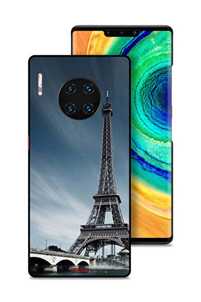 Tolwak غطاء حماية لهاتف هواوي ميت 30 إي برو 5G بتصميم برج إيفل