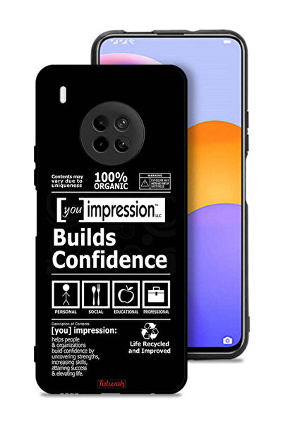 Tolwak غطاء حماية لهاتف هواوي Y9a ملصق بناء الثقة