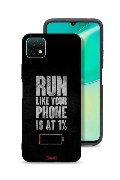 Tolwak غطاء حماية لهاتف هواوي نوفا Y60، اركض كما لو أن هاتفك يعمل بنسبة 1%