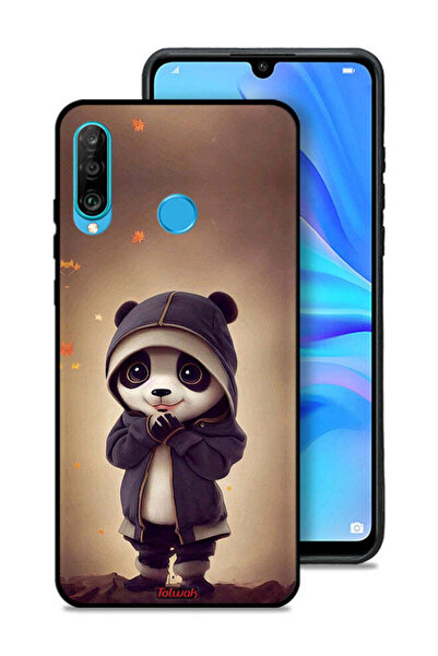 Tolwak غطاء حماية لهاتف هواوي بي 30 لايت - باندا صغير لطيف
