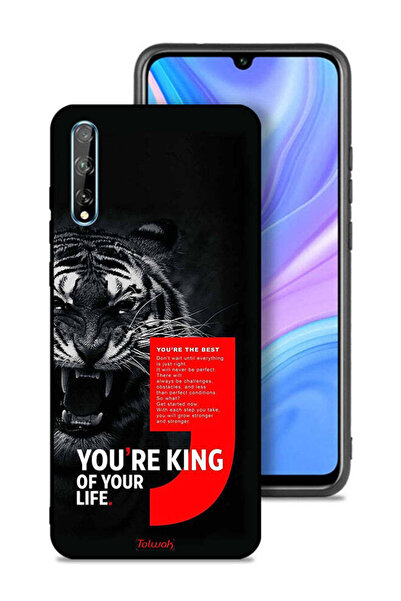 Tolwak غطاء حماية لهاتف هواوي Y8p أنت ملك حياتك