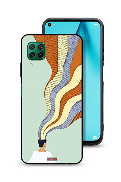 Tolwak غطاء حماية لهاتف هواوي P40 لايت 4G بتصميم فني من Data In Mind