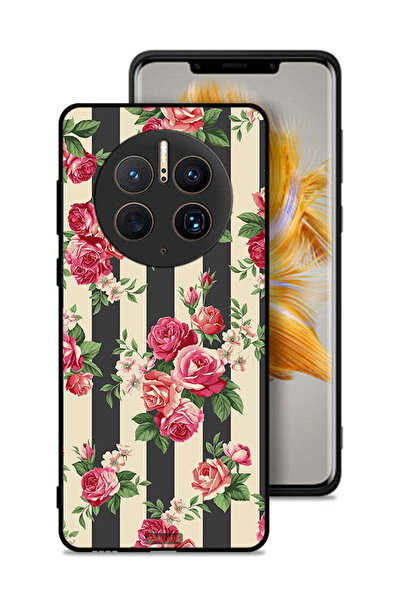 Tolwak غطاء حماية لهاتف هواوي ميت 50 برو بنقشة الورود