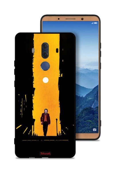 Tolwak غطاء حماية لهاتف هواوي ميت 10 برو بتصميم جوكر، عمل فني رقمي تجريدي