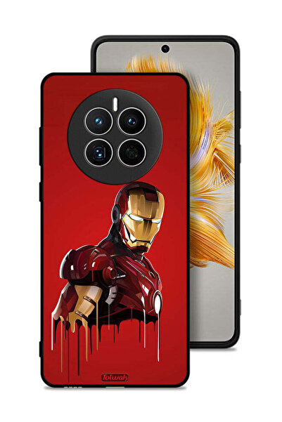 Tolwak غطاء حماية لهاتف هواوي ميت 50 برسومات الرجل الحديدي