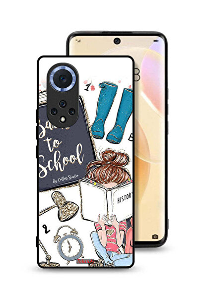 Tolwak غطاء حماية لهاتف هواوي نوفا 9 بتصميم فتاة مدرسية تقرأ التاريخ