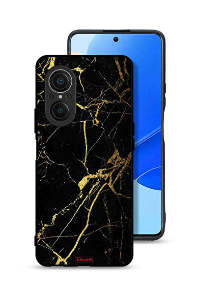 Tolwak غطاء حماية لهاتف هواوي نوفا 9 SE - رخامي متصدع